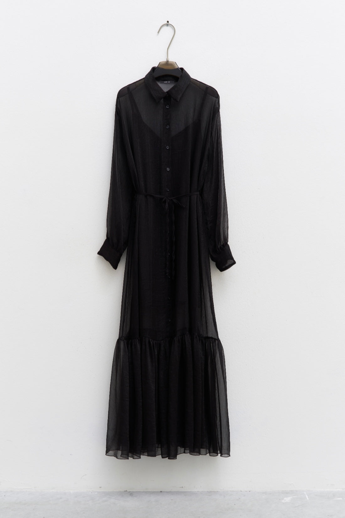 ABITO LUNO IN CHIFONE