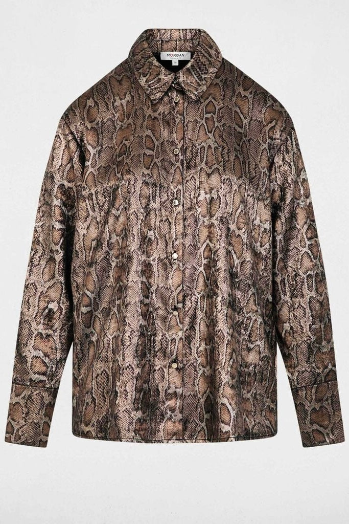 CAMICIA SATIN STAMPA