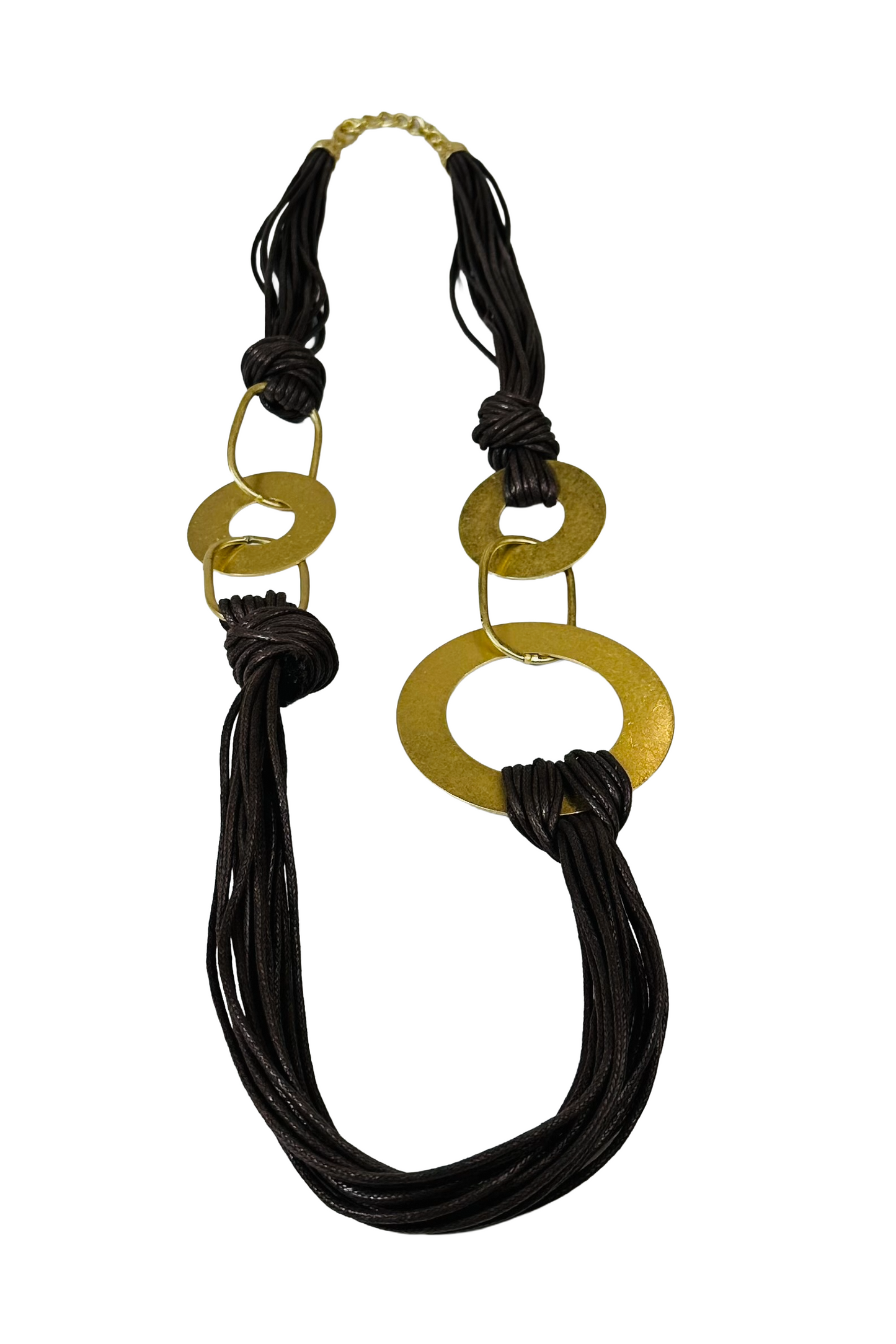 COLLANA LUNGA PELLE