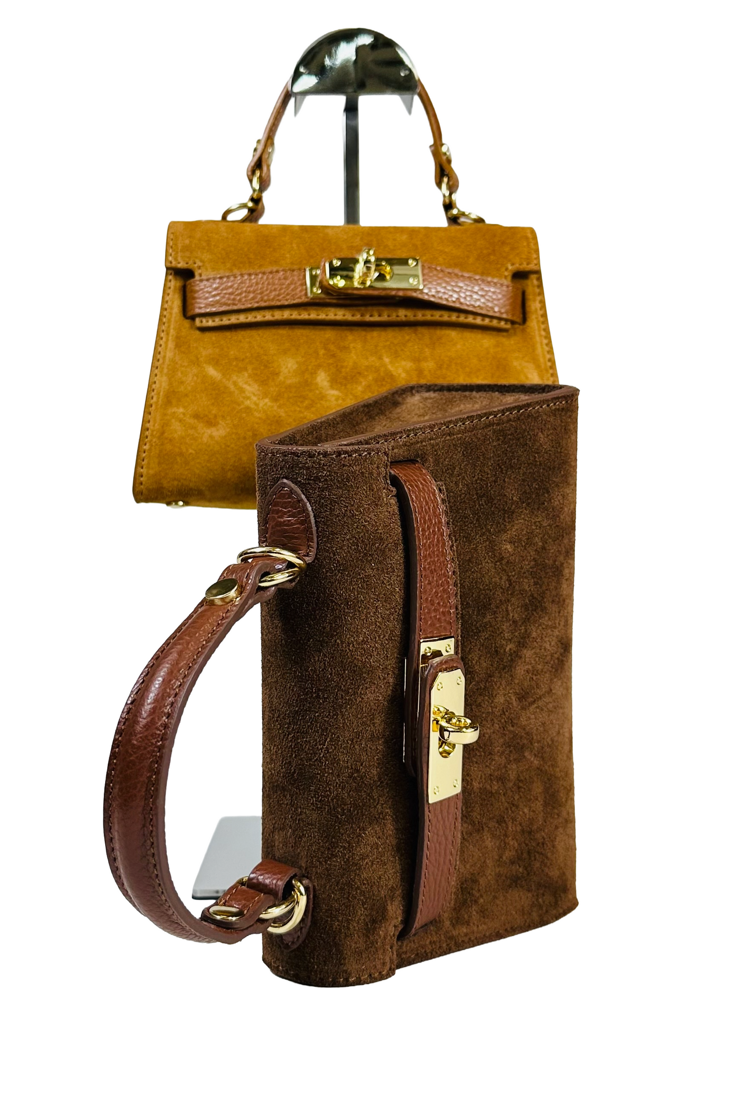 PARIS BORSA CAMOSCIO