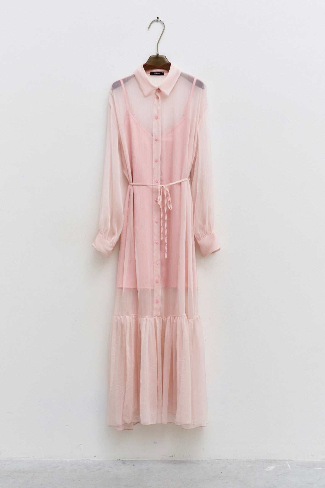 ABITO LUNO IN CHIFONE