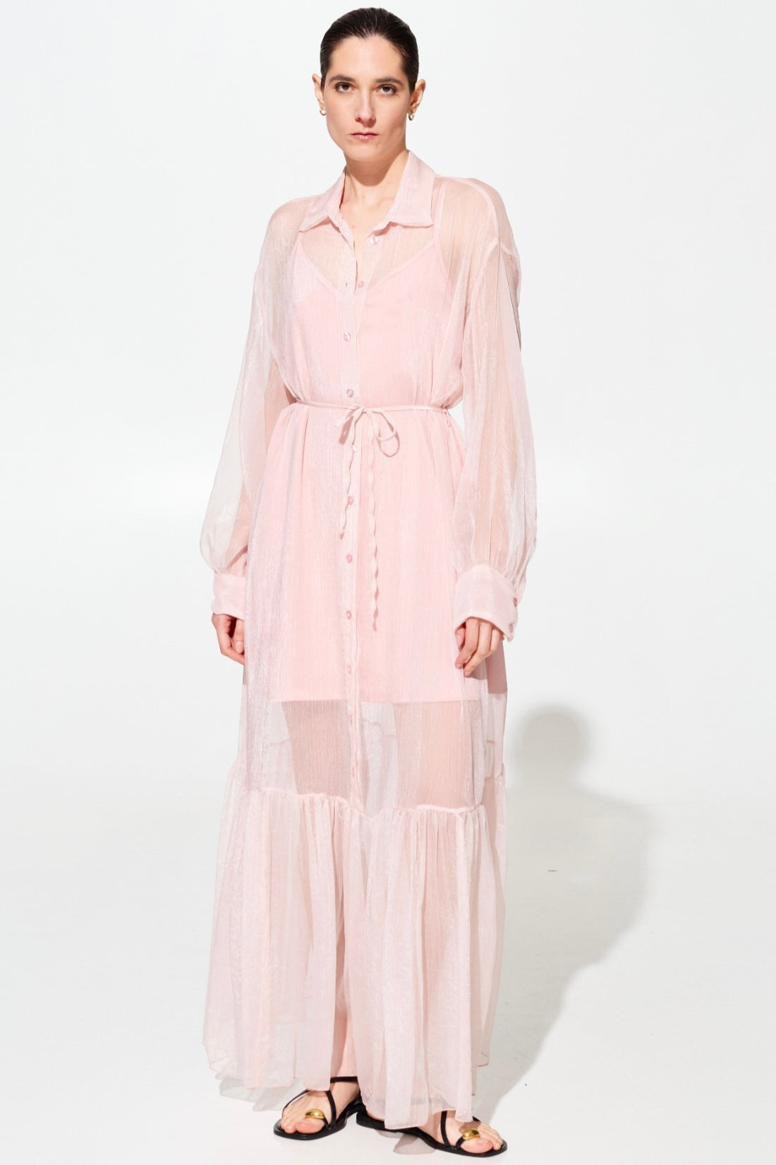 ABITO LUNO IN CHIFONE