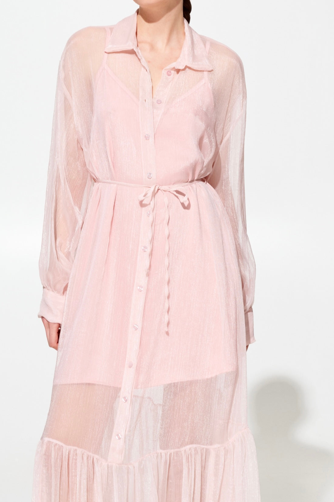 ABITO LUNO IN CHIFONE