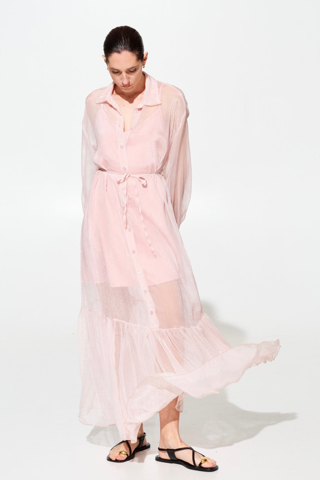 ABITO LUNO IN CHIFONE