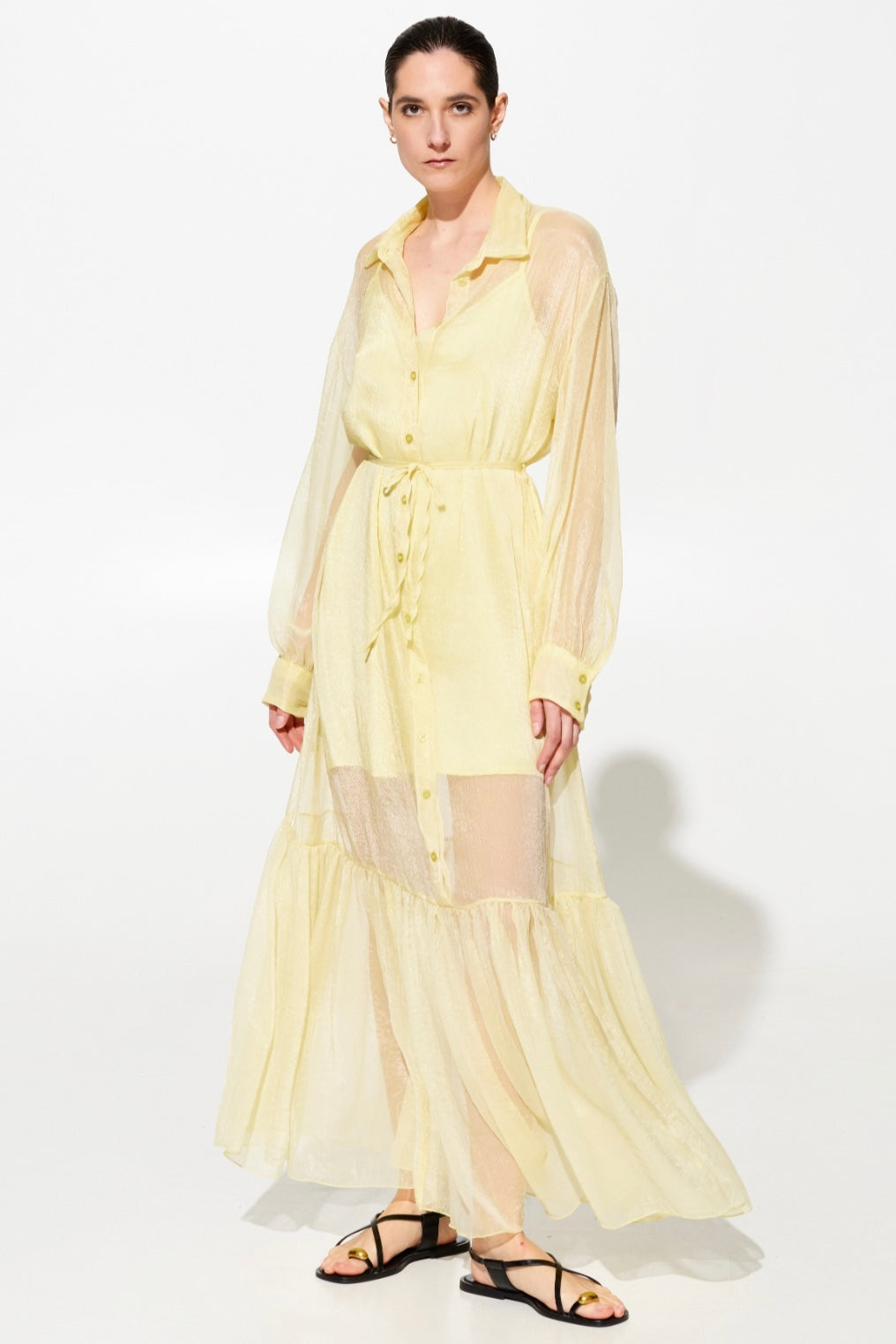 ABITO LUNO IN CHIFONE