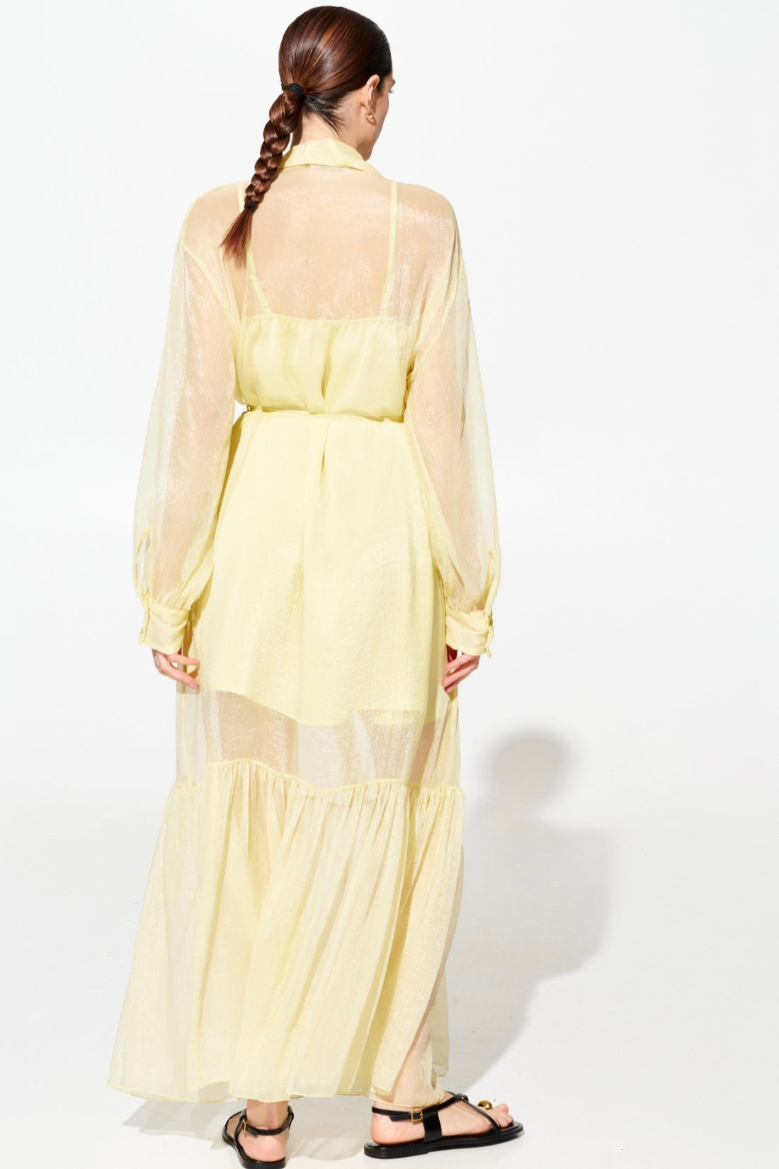 ABITO LUNO IN CHIFONE