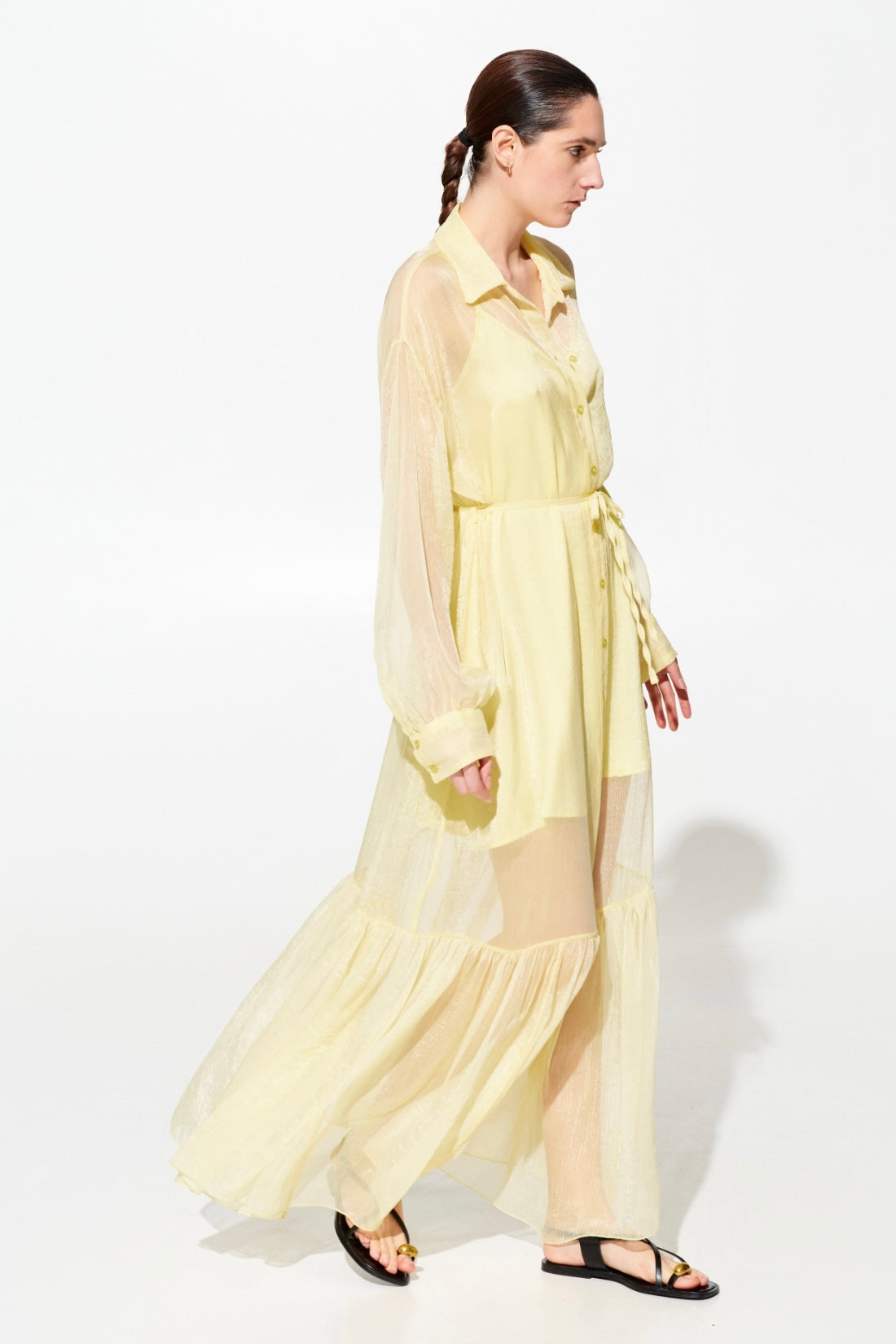 ABITO LUNO IN CHIFONE