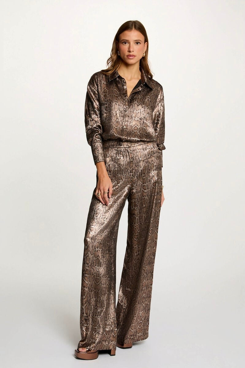 CAMICIA SATIN STAMPA