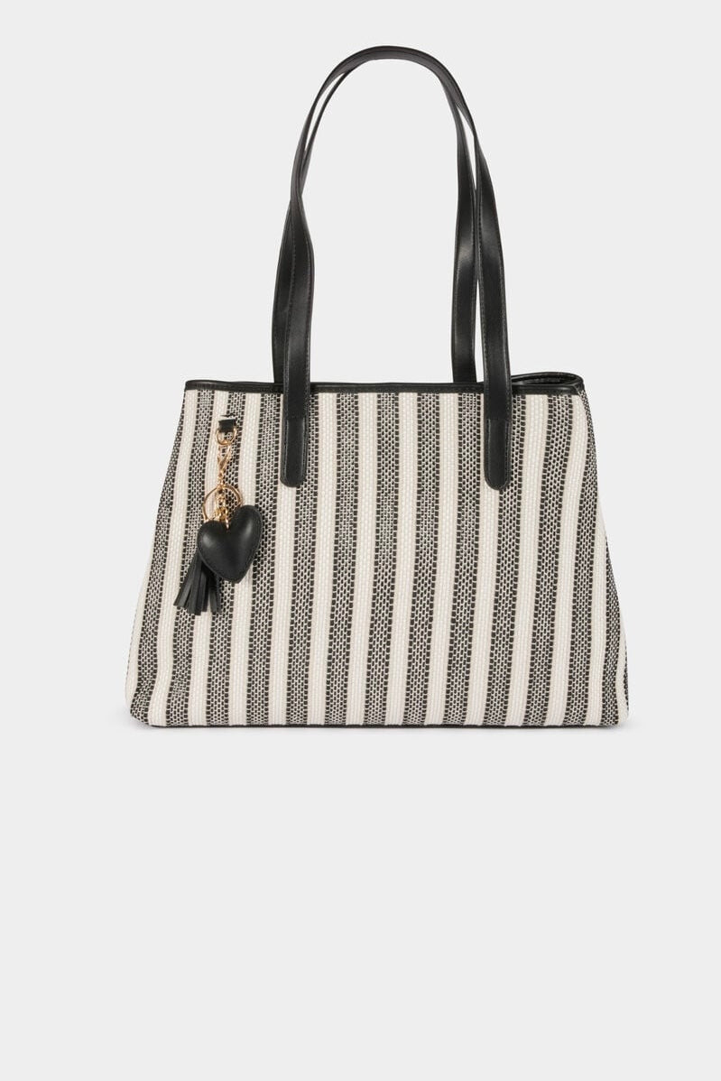 BORSA TOTE RIGHE