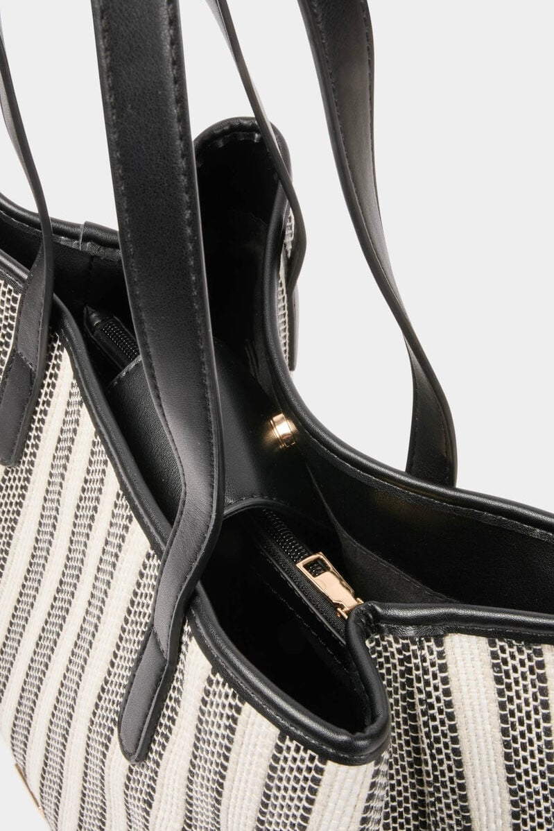 BORSA TOTE RIGHE