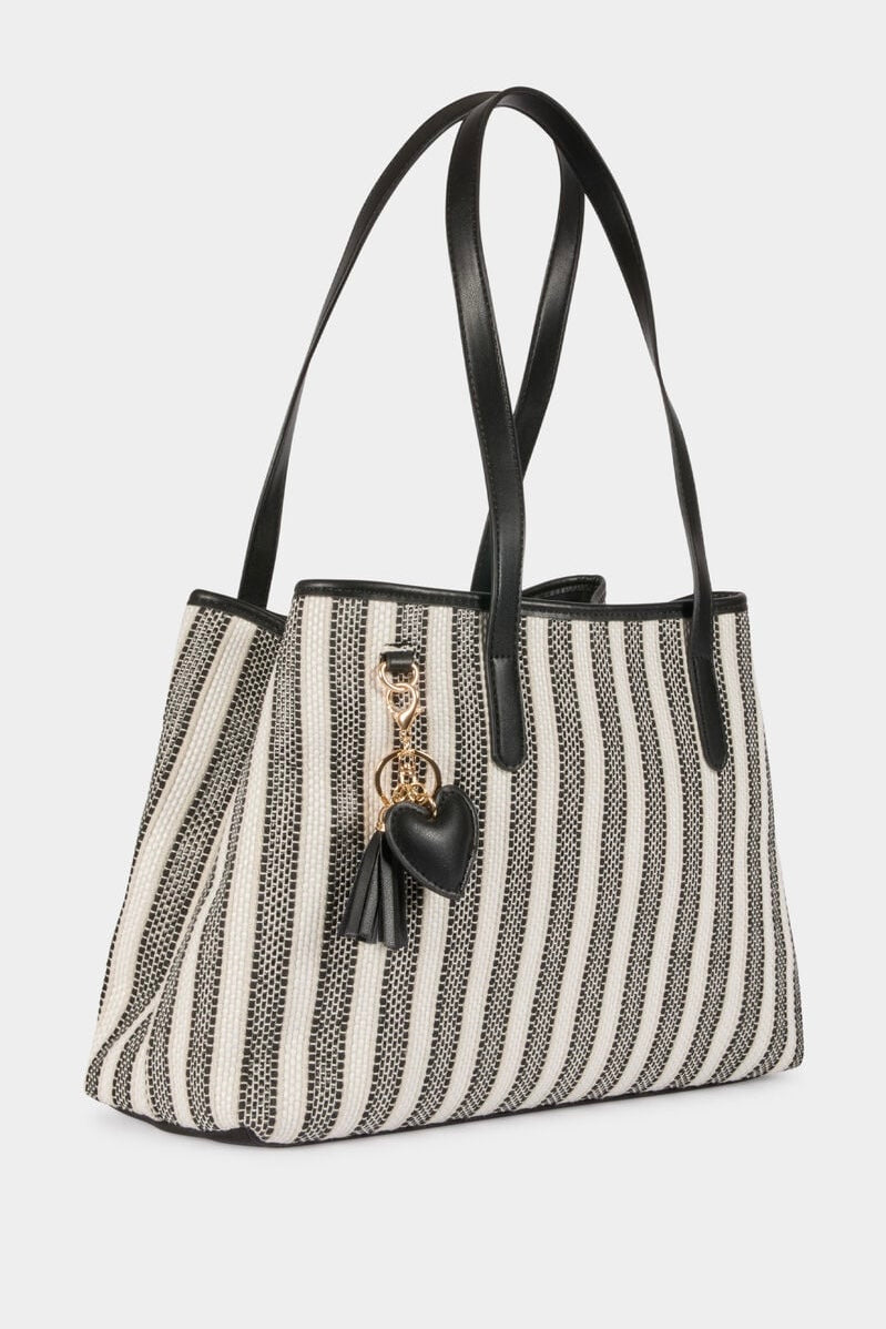 BORSA TOTE RIGHE