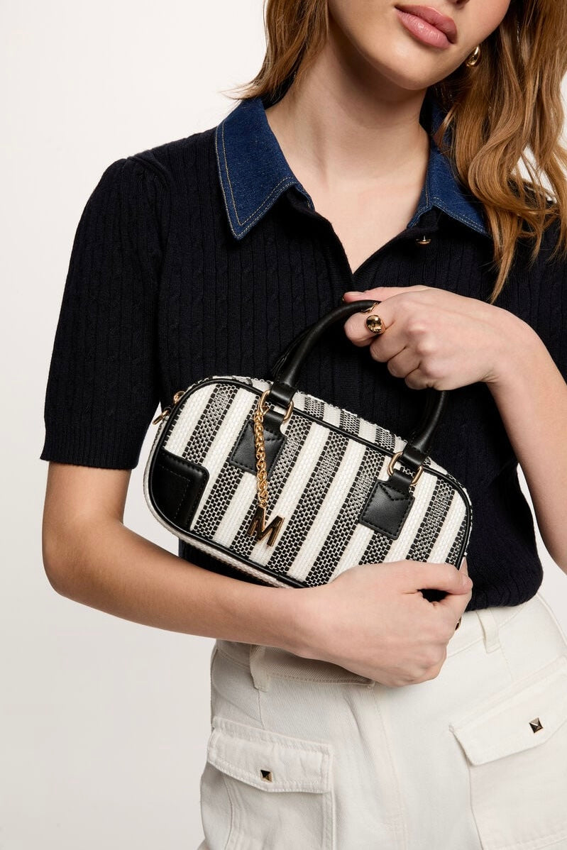 BORSA TRACOLLA RIGHE