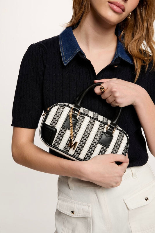 BORSA TRACOLLA RIGHE