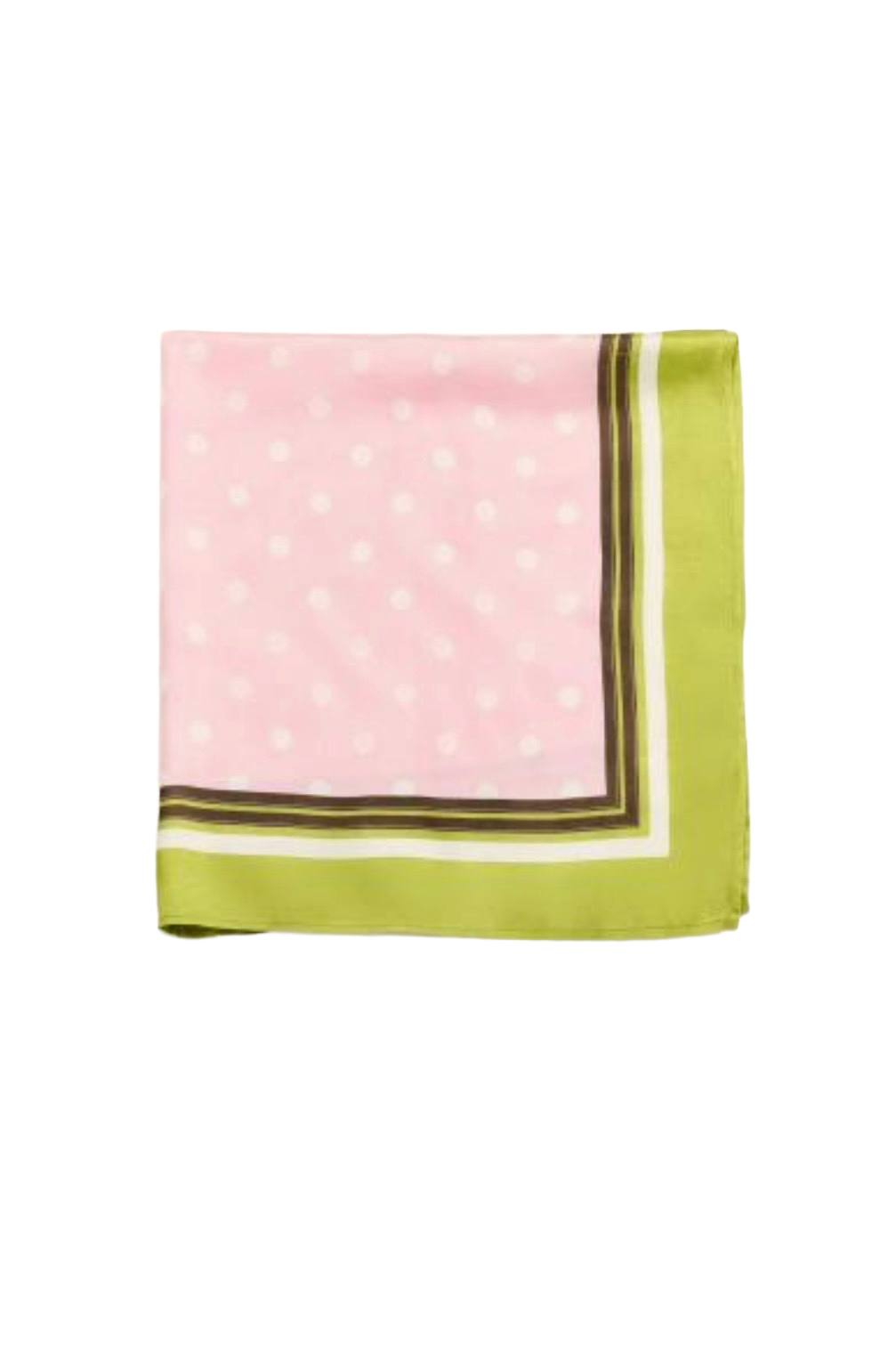 FOULARD LIME E ROSA