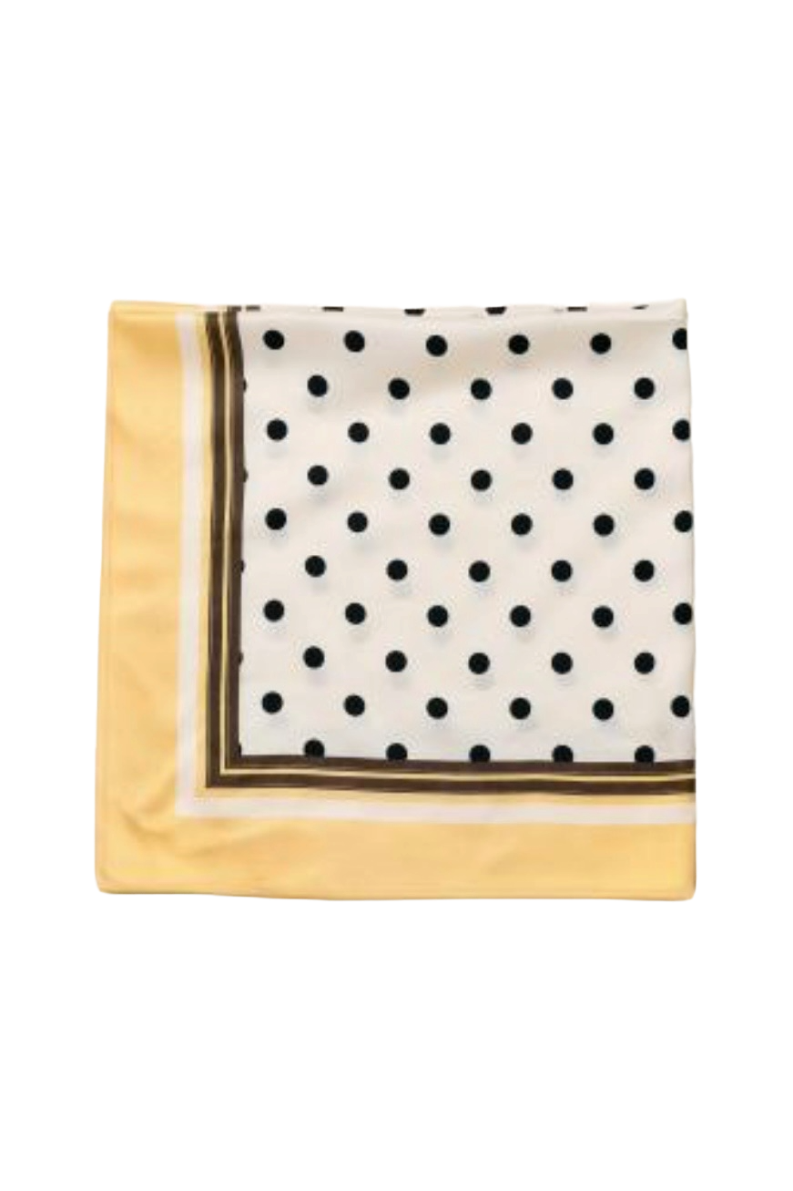 FOULARD CAFFE' E OCRA