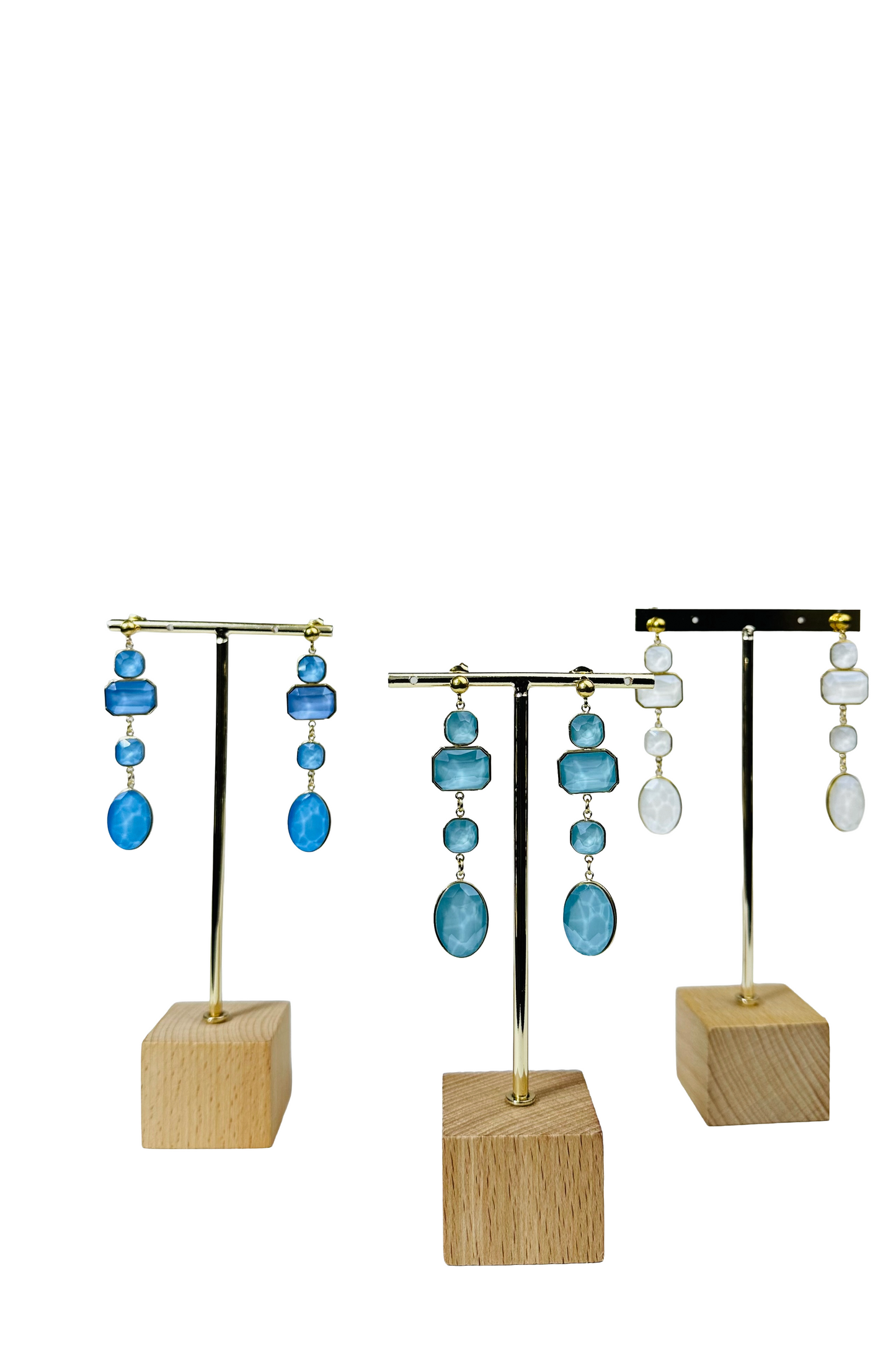 ORECCHINI LUNGHI STONES