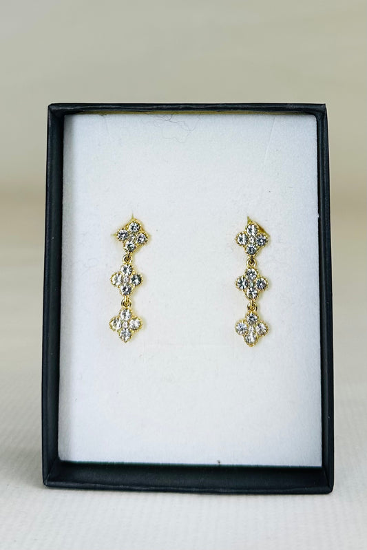 ORECCHINI STRASS PICCOLI