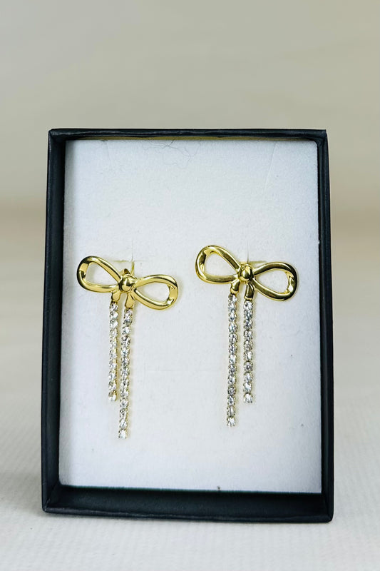 ORECCHINO FIOCCO E STRASS