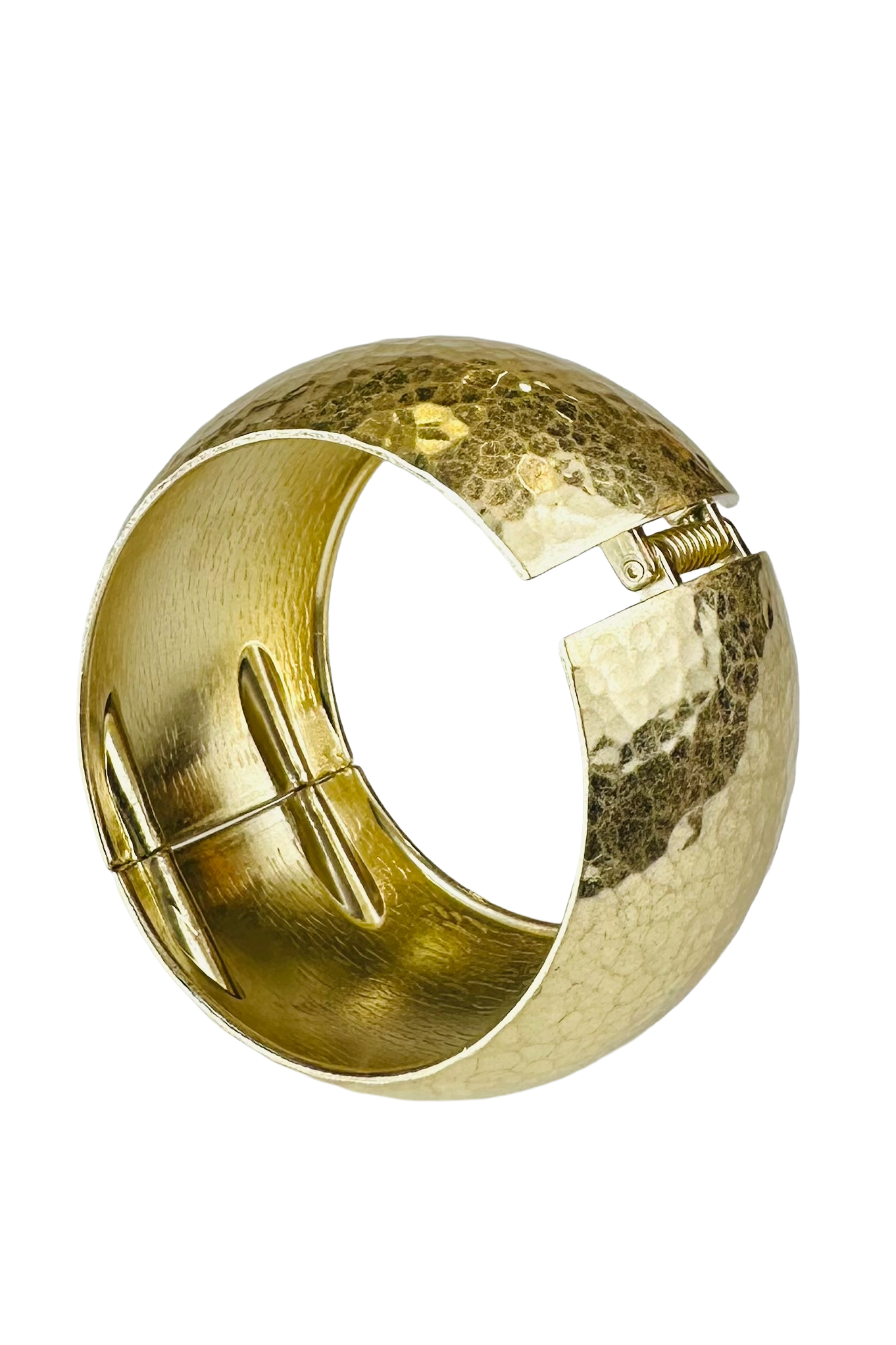 BRACCIALE APERTURA A MOLLA MARTELLATO