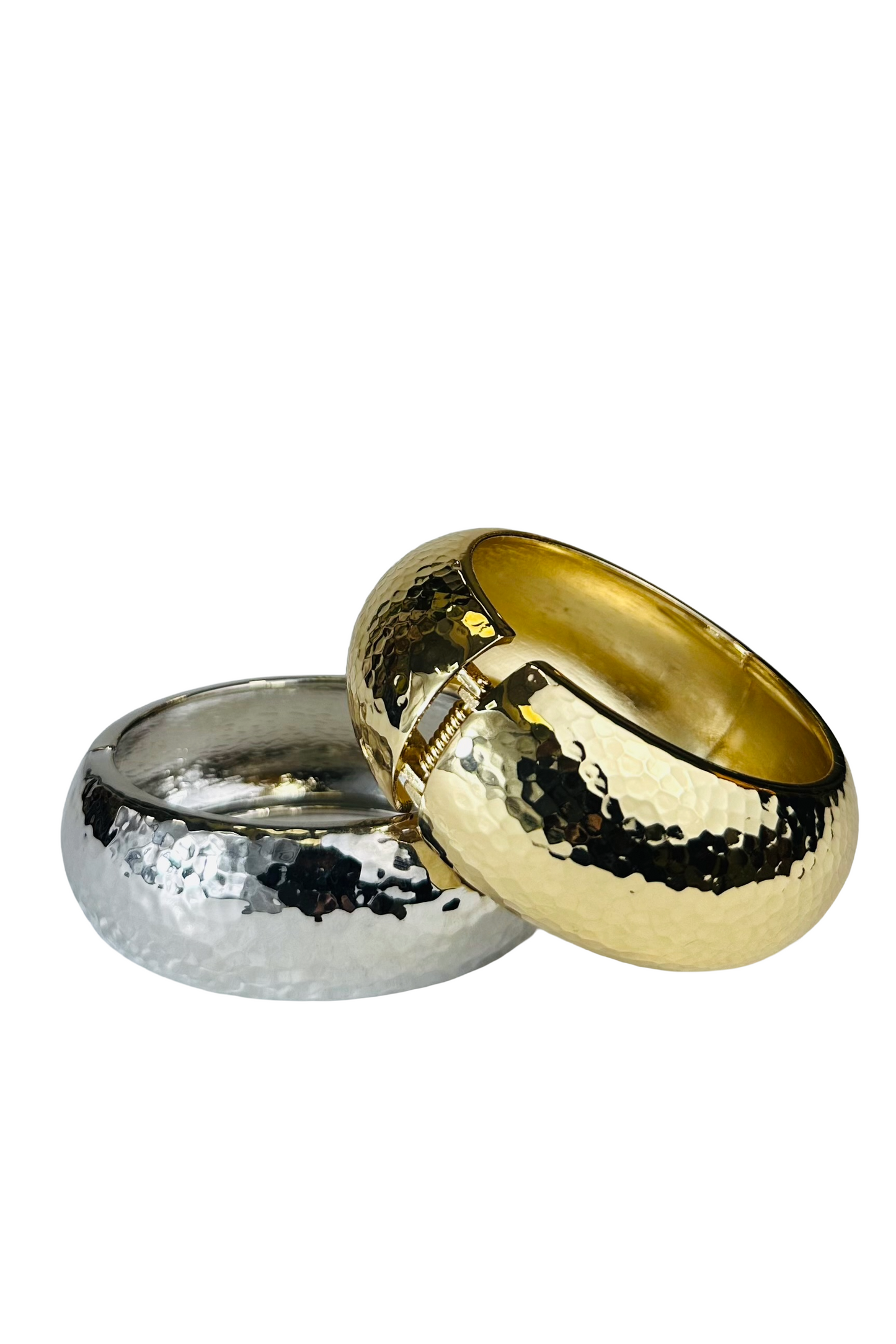 BRACCAILE METALLO MARTELLATO BASSO