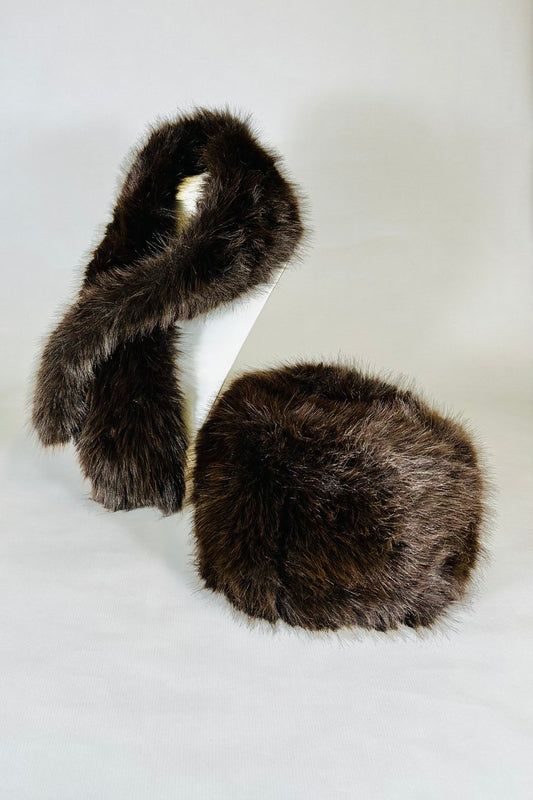 CAPPELLO PELLICCIA SINTETICA