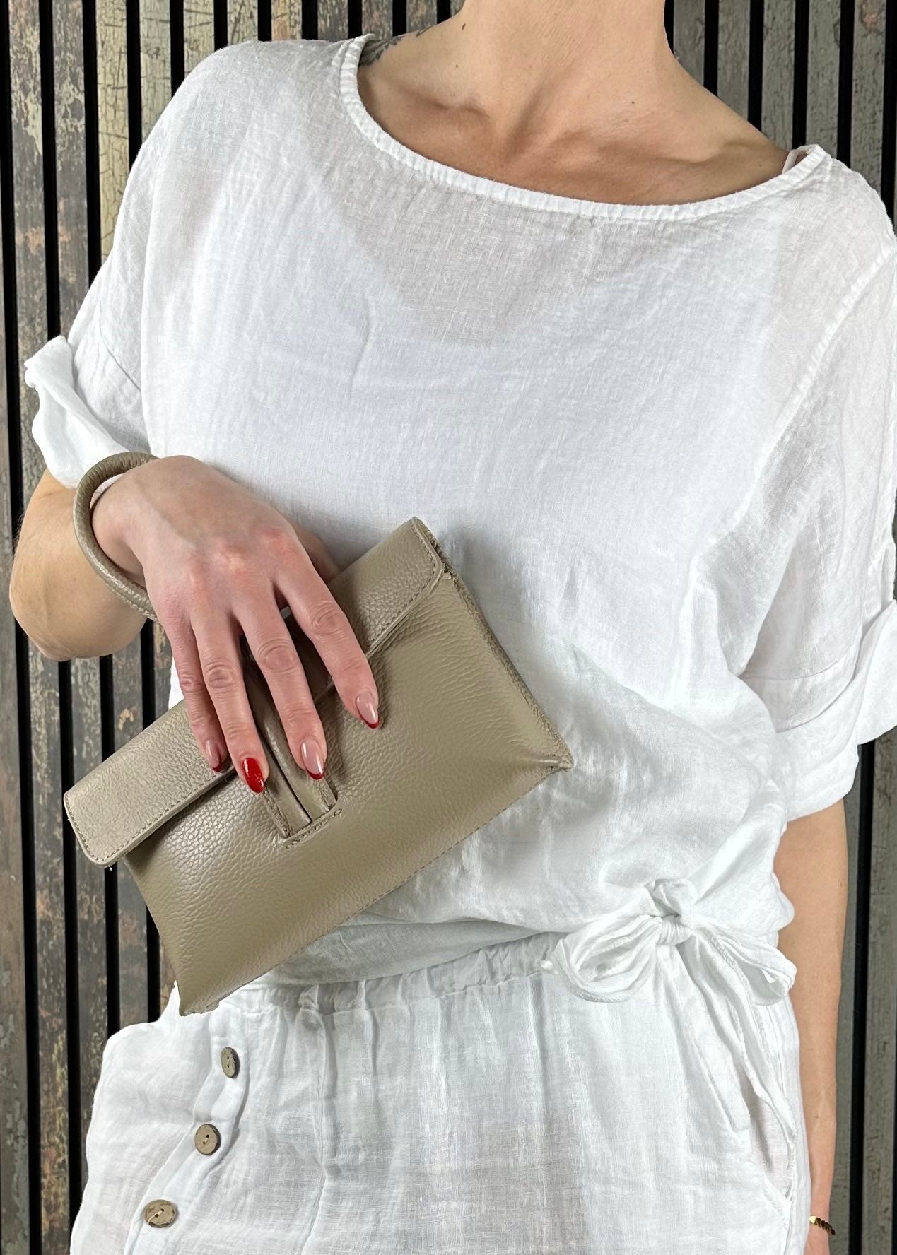 POCHETTE CLUTCH ORANGE