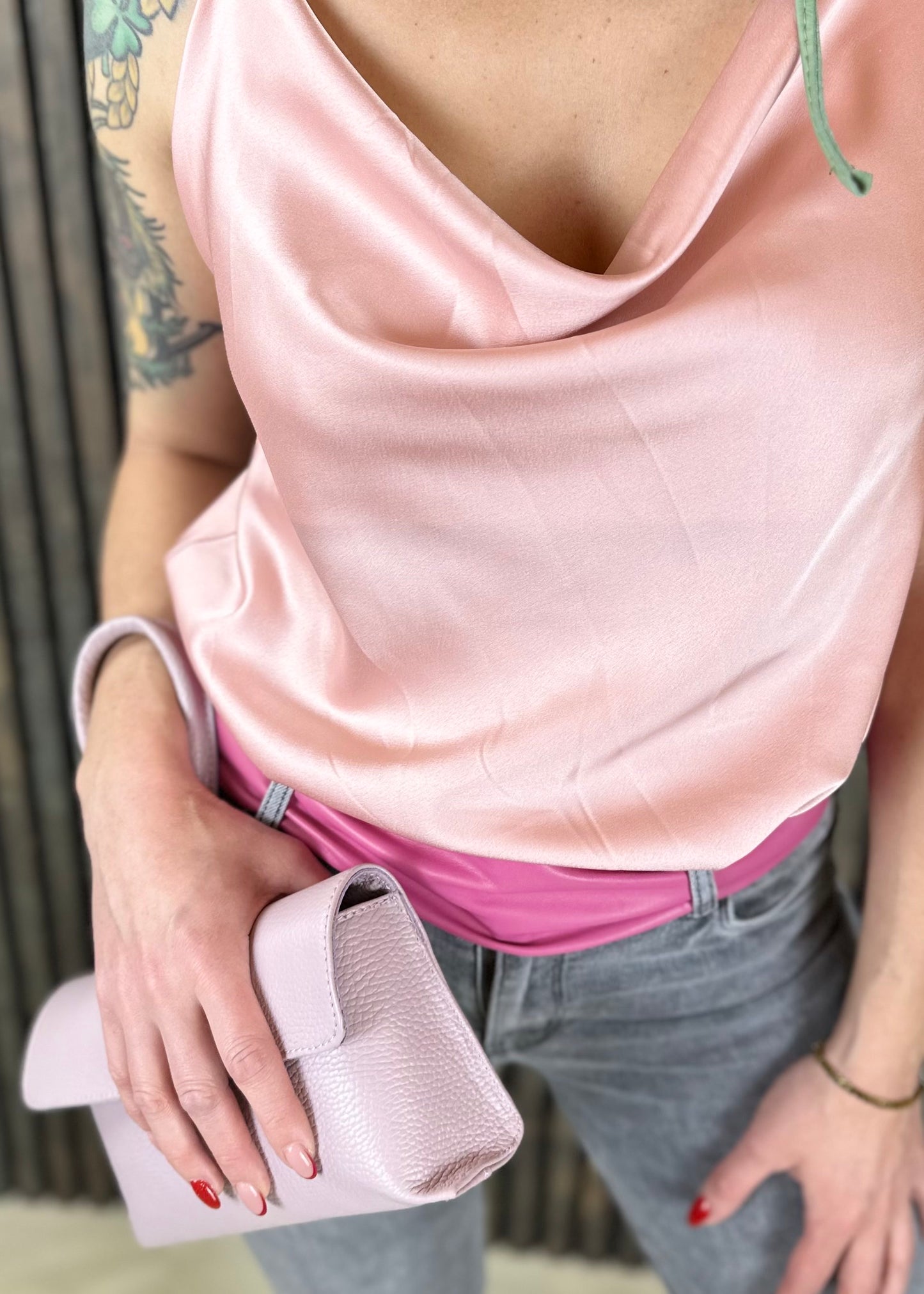 POCHETTE CLUTCH ACQUA