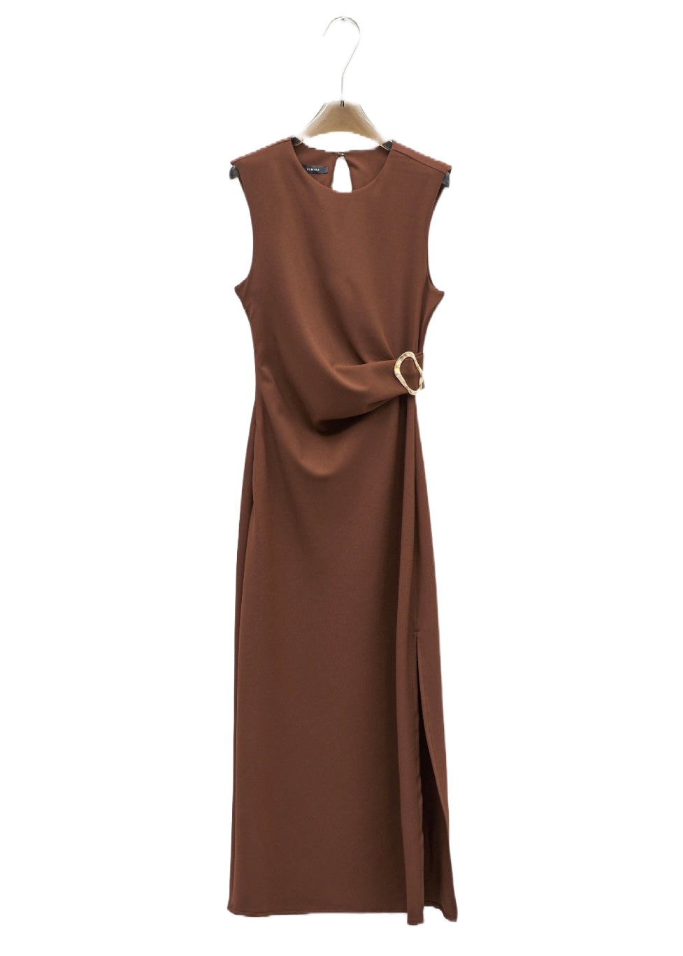 ABITO MIDI BUCKLE ORO