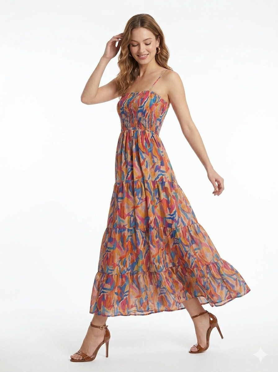 ABITO BOHO VISCOSA